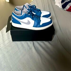 Jordan 1 low true blue